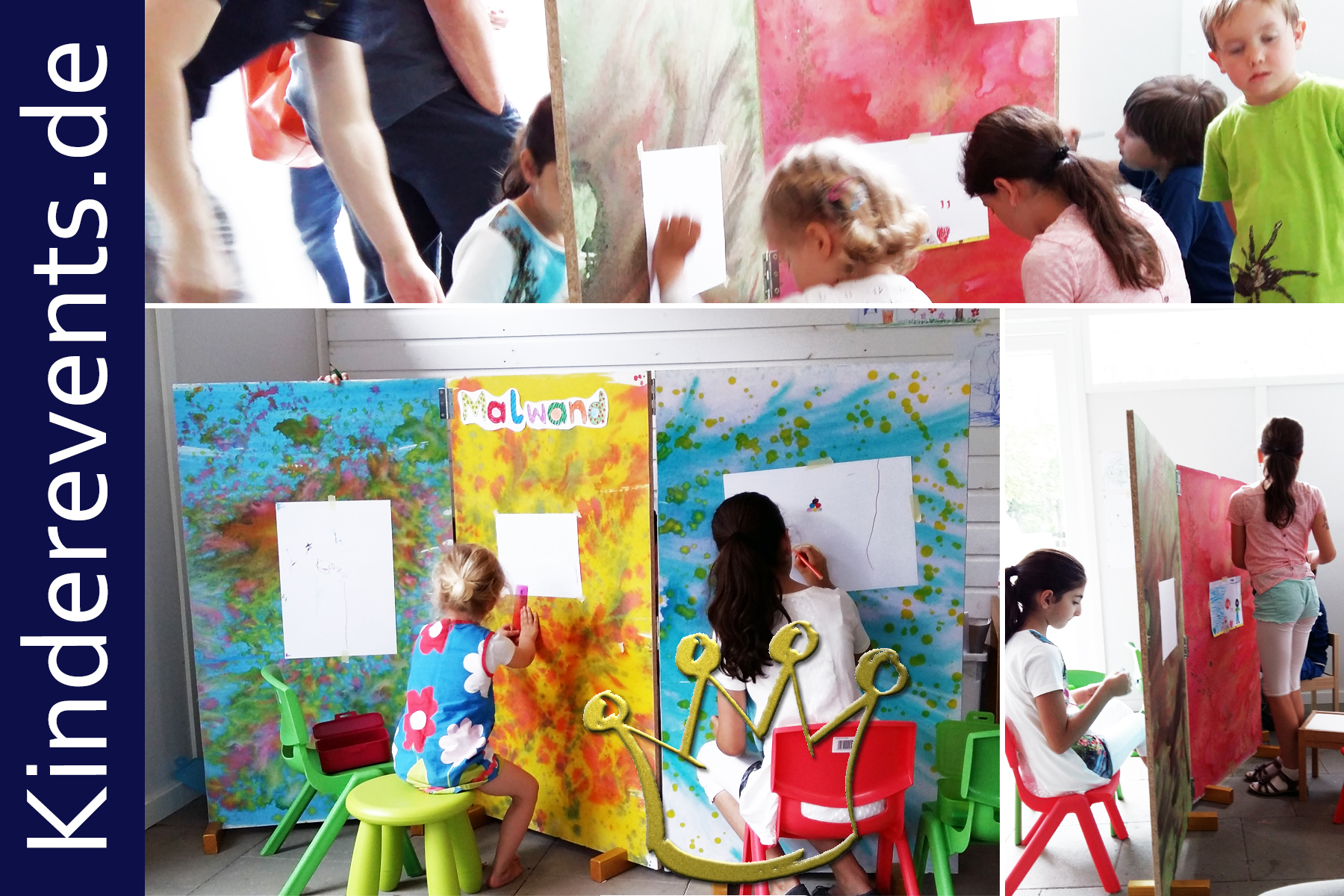 Malwand / große Staffelei für Events bzw. Veranstaltungen