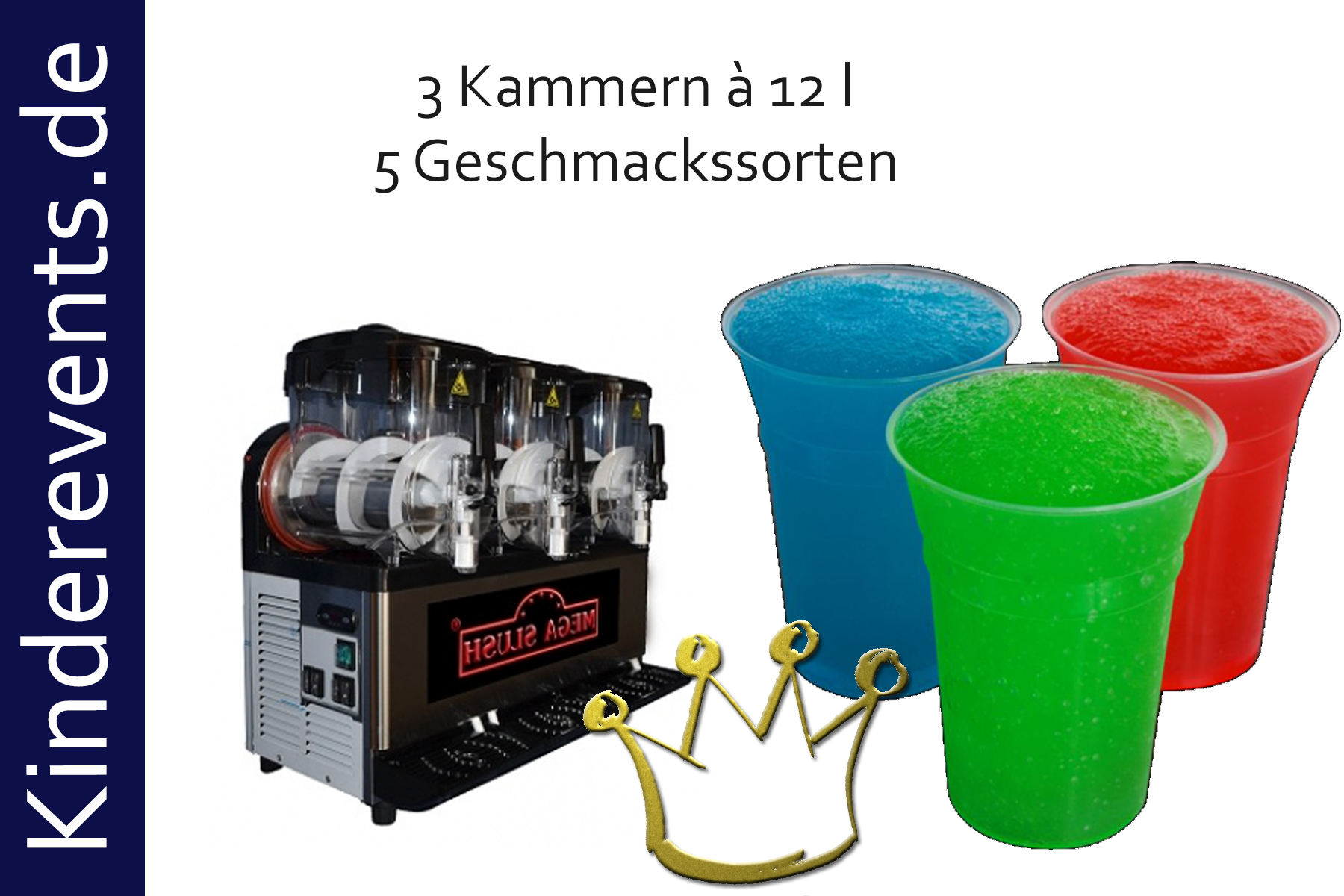 Slush Eis Maschine mieten für Ihre Kinderveranstaltung